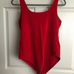 Red Bodysuit